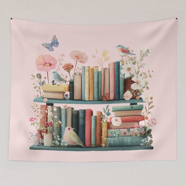 Item preview, Small Garden of Books designed and sold by bubblyrainbow.