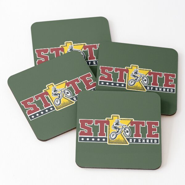 Item preview, MINNESOTA STATE OF MTB SHRED designed and sold by Spokelore.