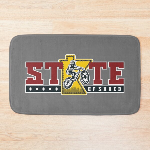 Item preview, MINNESOTA STATE OF MTB SHRED designed and sold by Spokelore.