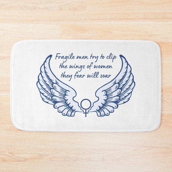 Item preview, Fragile men try to clip the wings of women they fear will soar designed and sold by EvergreenRevolt.