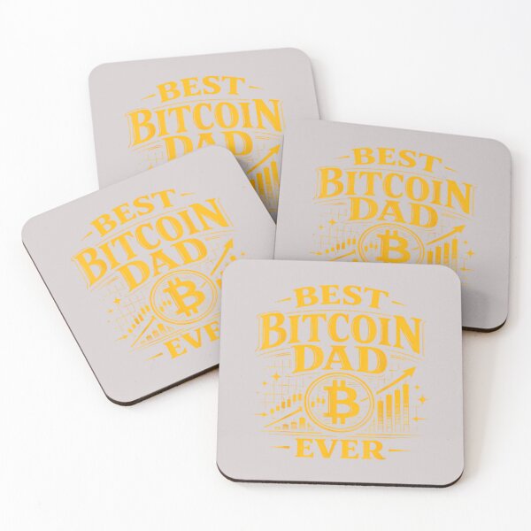 Item preview, Bitcoin Crypto Dad Father Best Bitcoin Dad Ever designed and sold by MabelWells.