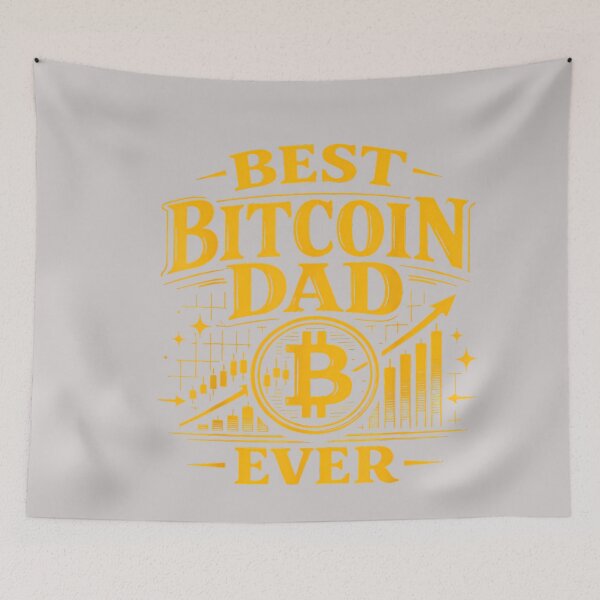 Item preview, Bitcoin Crypto Dad Father Best Bitcoin Dad Ever designed and sold by MabelWells.