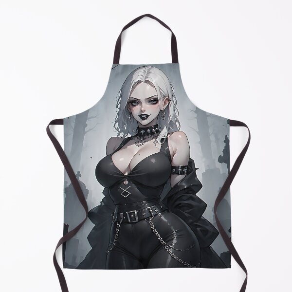 Item preview, Hot Halloween Anime Goth Girl Waifu 75 designed and sold by Your New Fixation.