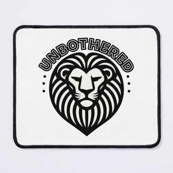 Item preview, Minimalist Lion Unbothered | Funny Confident Animal Design designed and sold by LibbArt.