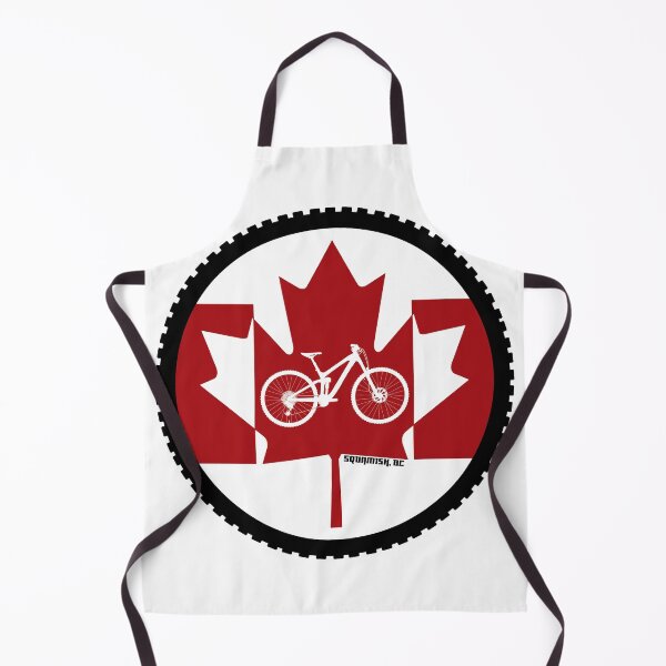Item preview, MTB BRITISH COLUMBIA — CANADIAN FLAG designed and sold by Spokelore.