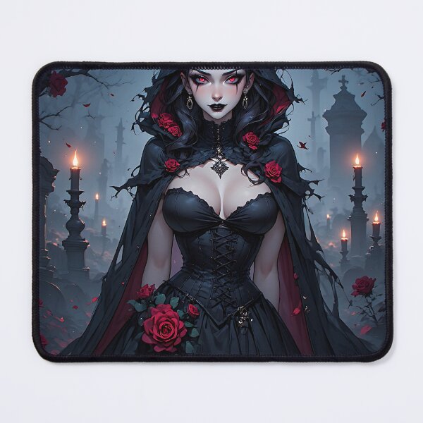 Item preview, Hot Halloween Anime Goth Girl Waifu 76 designed and sold by Your New Fixation.
