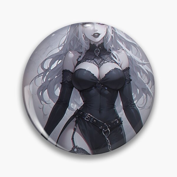 Item preview, Hot Halloween Anime Goth Girl Waifu 77 designed and sold by Your New Fixation.