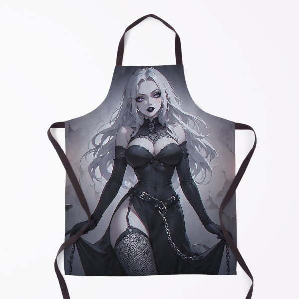 Item preview, Hot Halloween Anime Goth Girl Waifu 77 designed and sold by Your New Fixation.