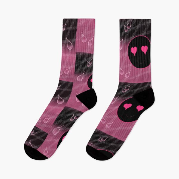 Item preview, Dark Heart Eyes Emoji Aesthetic | Pink Love Wallpaper Design designed and sold by kerissfantasyart .