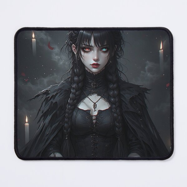 Item preview, Hot Halloween Anime Goth Girl Waifu 79 designed and sold by Your New Fixation.