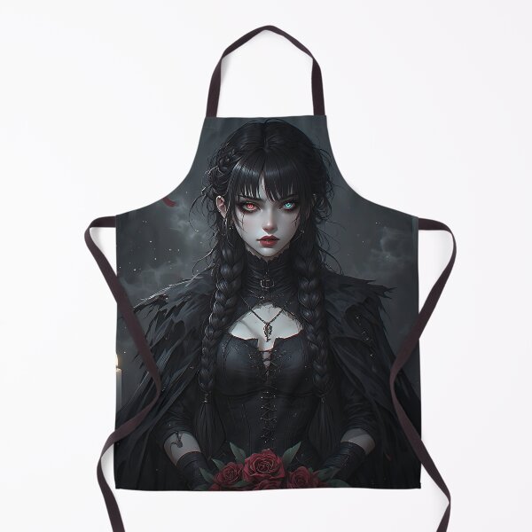 Item preview, Hot Halloween Anime Goth Girl Waifu 79 designed and sold by Your New Fixation.