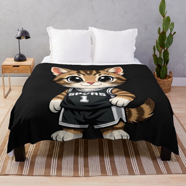 Item preview, Adorable Cat Basketball Team Uniform Number 1 designed and sold by Tsugraf Designs.