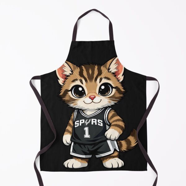 Item preview, Adorable Cat Basketball Team Uniform Number 1 designed and sold by Tsugraf Designs.