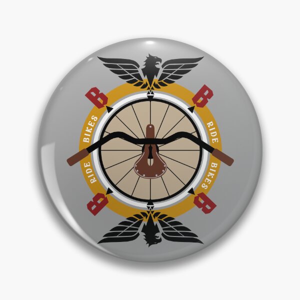 Item preview, CYCLING EAGLE PROPAGANDA STYLE BIKE ART designed and sold by Spokelore.