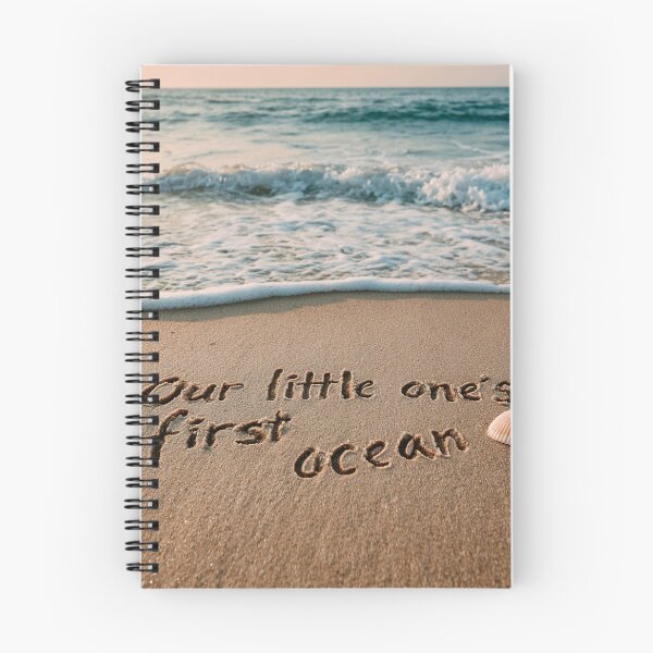 Item preview, Our Little Ones First Ocean Message in Beach Sand with Scallop Shell designed and sold by chase-thewave.