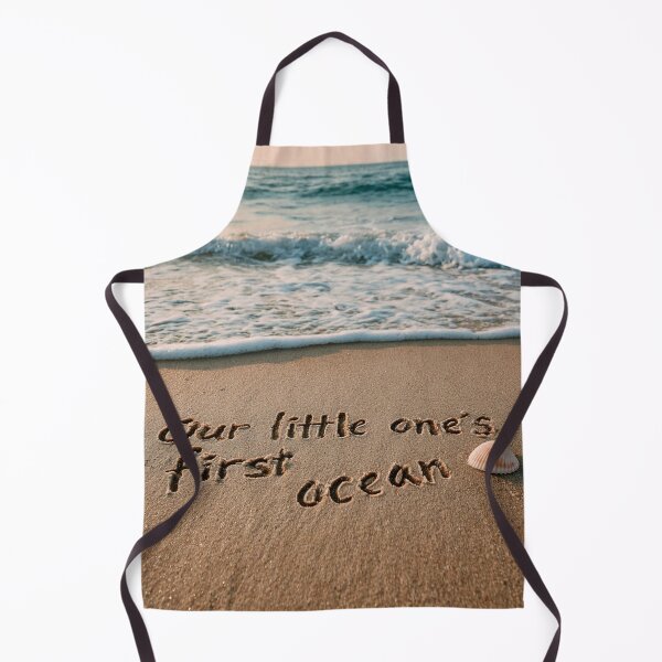 Item preview, Our Little Ones First Ocean Message in Beach Sand with Scallop Shell designed and sold by chase-thewave.