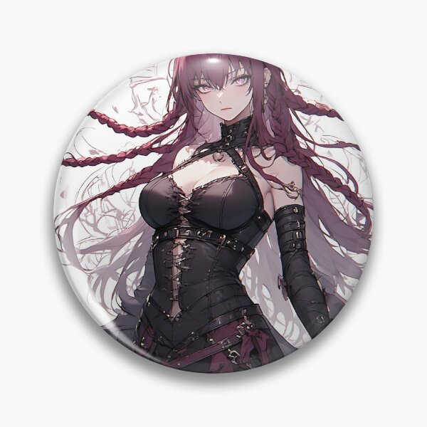 Item preview, Hot Halloween Anime Goth Girl Waifu 81 designed and sold by Your New Fixation.
