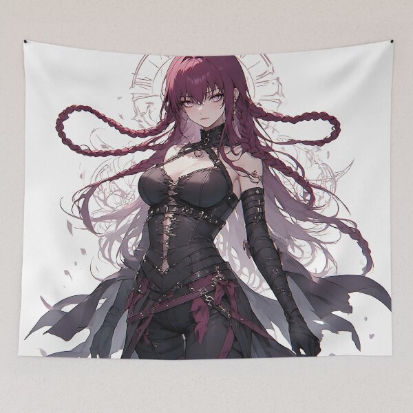 Item preview, Hot Halloween Anime Goth Girl Waifu 81 designed and sold by Your New Fixation.