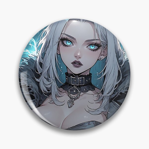 Item preview, Hot Halloween Anime Goth Girl Waifu 82 designed and sold by Your New Fixation.