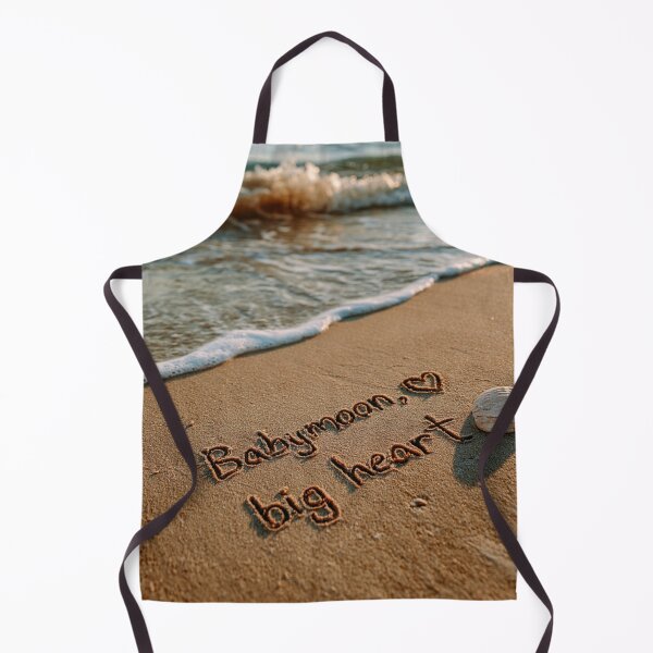 Item preview, Babymoon Big Heart Message in Sand with Clam Shell   designed and sold by chase-thewave.