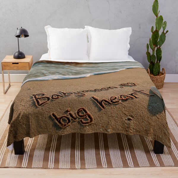 Item preview, Babymoon Big Heart Message in Sand with Clam Shell   designed and sold by chase-thewave.