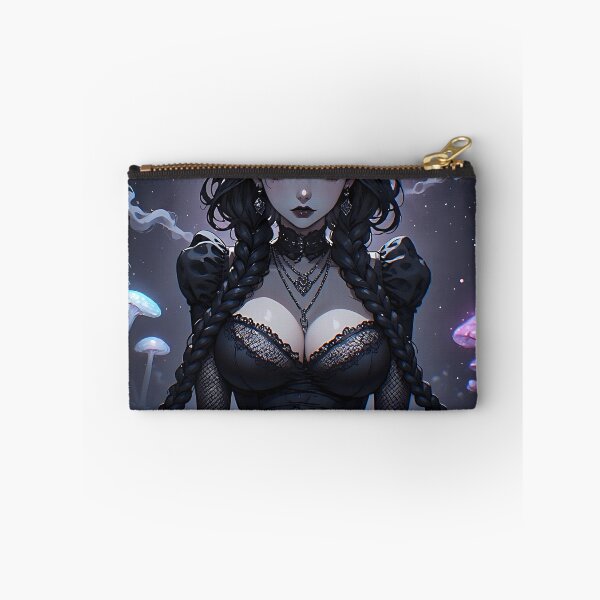 Item preview, Hot Halloween Anime Goth Girl Waifu 83 designed and sold by Your New Fixation.