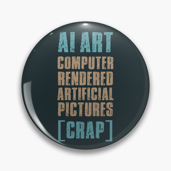 Item preview, Stop AI - AI ART IS CRAP designed and sold by Frank J. Art.