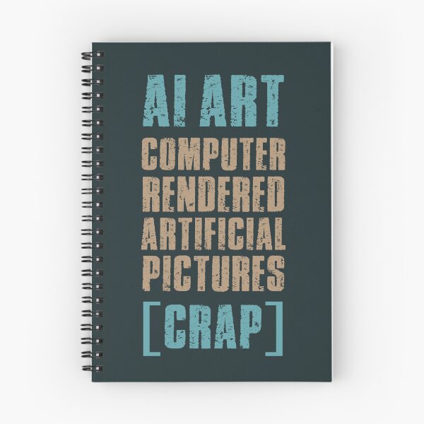 Item preview, Stop AI - AI ART IS CRAP designed and sold by Frank J. Art.