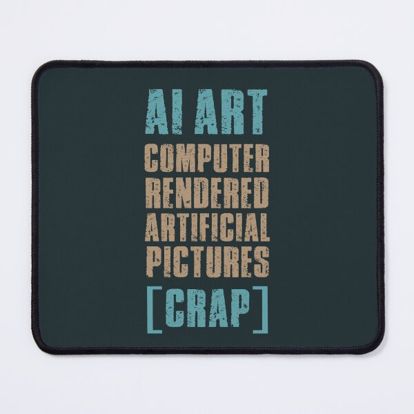 Item preview, Stop AI - AI ART IS CRAP designed and sold by Frank J. Art.