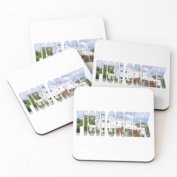 Item preview, FISH CREEK - Gippsland Victoria Hotel Pub with Fish on the Roof designed and sold by Adam Gormley.