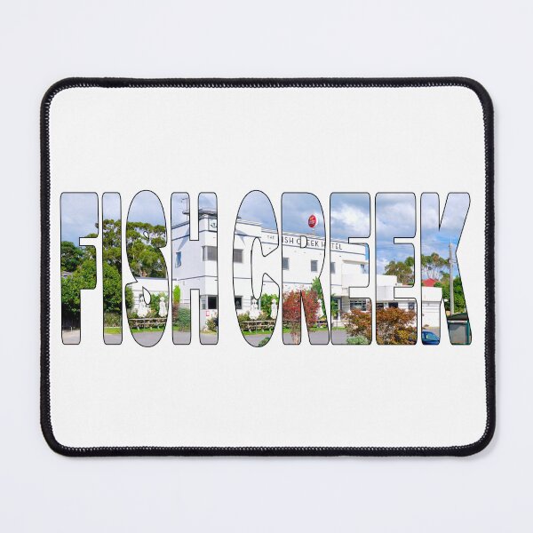 Item preview, FISH CREEK - Gippsland Victoria Hotel Pub with Fish on the Roof designed and sold by Adam Gormley.