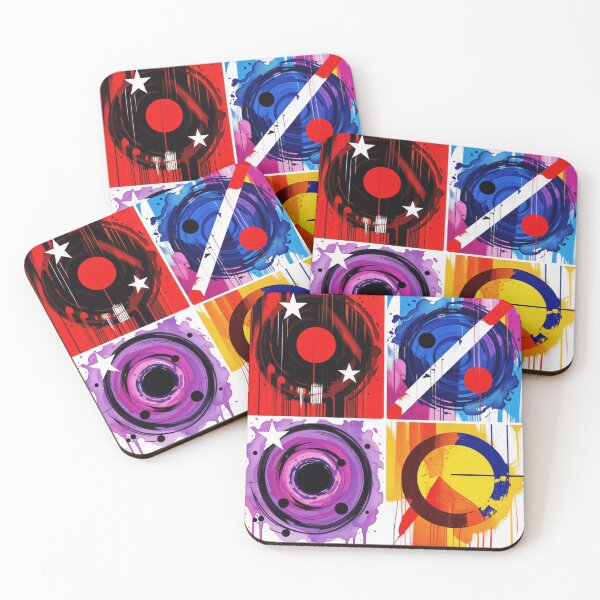 Item preview, cosmic pop geometry fluid colorful geometric abstract design designed and sold by SmashingDeals.