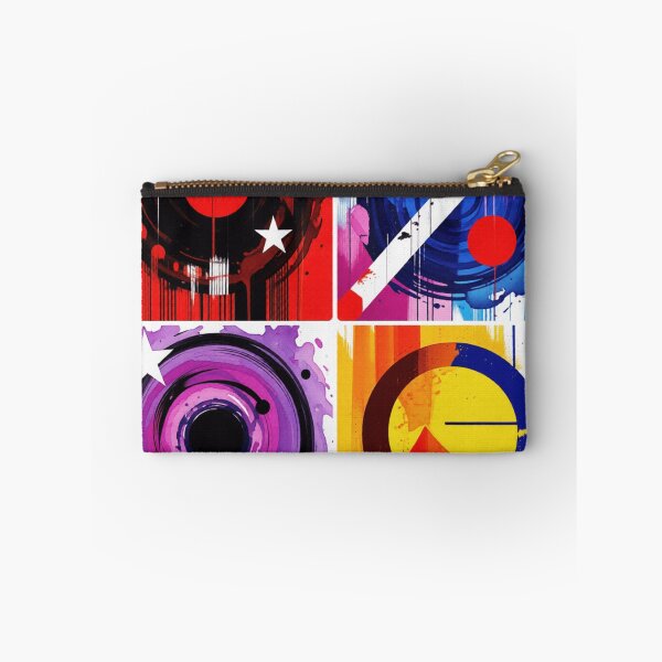 Item preview, cosmic pop geometry fluid colorful geometric abstract design designed and sold by SmashingDeals.