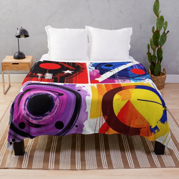 Item preview, cosmic pop geometry fluid colorful geometric abstract design designed and sold by SmashingDeals.