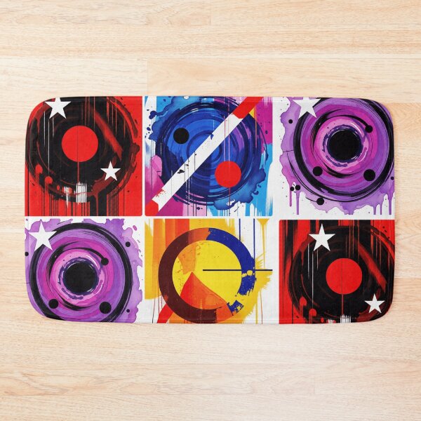Item preview, cosmic pop geometry fluid colorful geometric abstract design designed and sold by SmashingDeals.