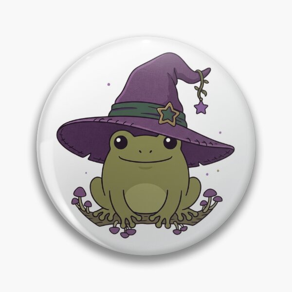 Item preview, Magical Frog Witch Hat Design designed and sold by Tiffany-Star.