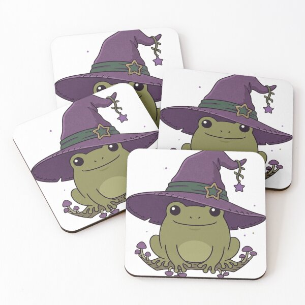 Item preview, Magical Frog Witch Hat Design designed and sold by Tiffany-Star.