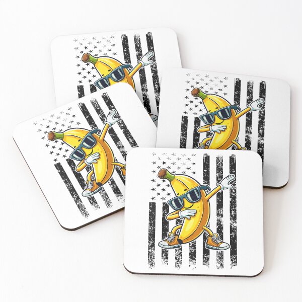 Item preview, funny banana drip america flag kids youth boys girls  designed and sold by CAnastazyshop.