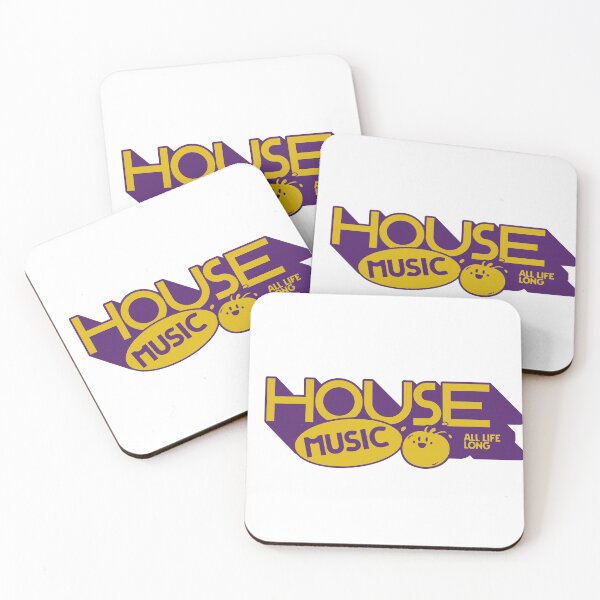 Item preview, HOUSE MUSIC - Life Long Health (Mustard) designed and sold by Discothreadz.