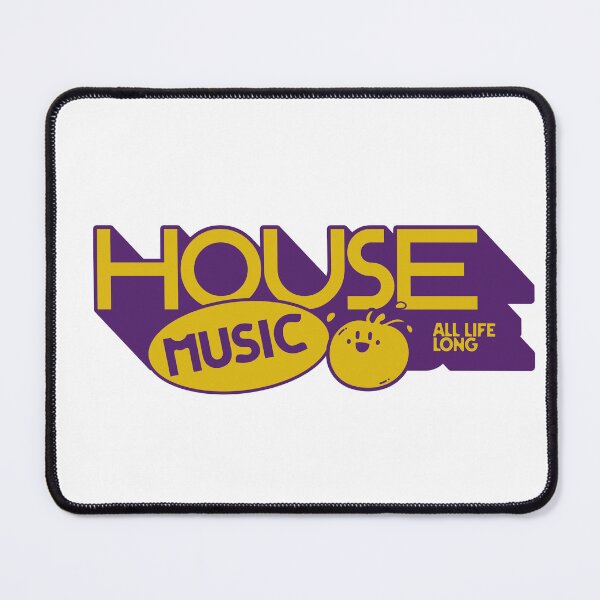 Item preview, HOUSE MUSIC - Life Long Health (Mustard) designed and sold by Discothreadz.