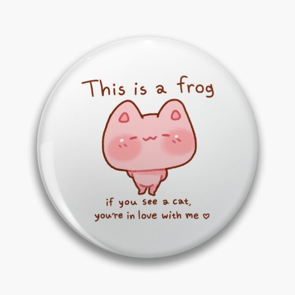 Item preview, Peach: the Cute Cat or Frog designed and sold by Plaifa-Art.
