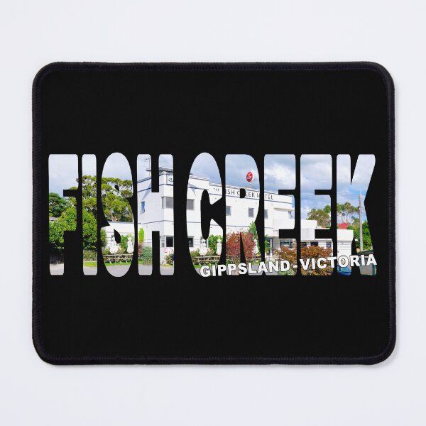 Item preview, FISH CREEK Gippsland Victoria - Hotel Pub with Fish on the Roof designed and sold by Adam Gormley.