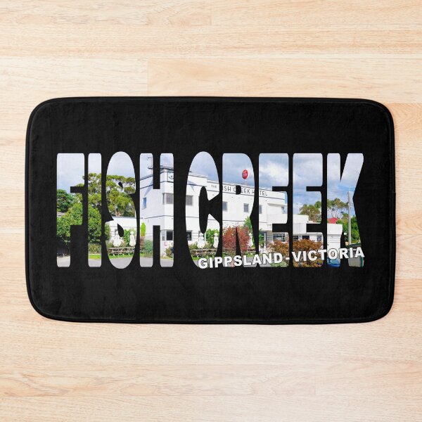 Item preview, FISH CREEK Gippsland Victoria - Hotel Pub with Fish on the Roof designed and sold by Adam Gormley.