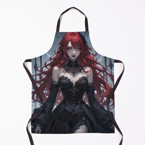 Item preview, Hot Halloween Anime Goth Girl Waifu 85 designed and sold by Your New Fixation.