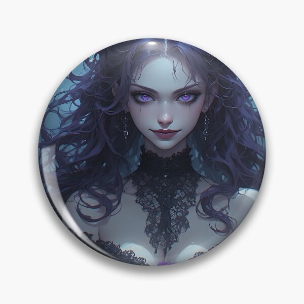 Item preview, Hot Halloween Anime Goth Girl Waifu 86 designed and sold by Your New Fixation.