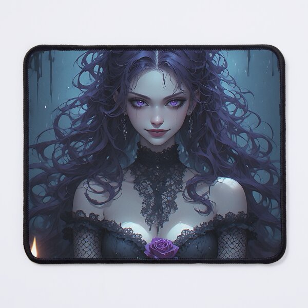 Item preview, Hot Halloween Anime Goth Girl Waifu 86 designed and sold by Your New Fixation.