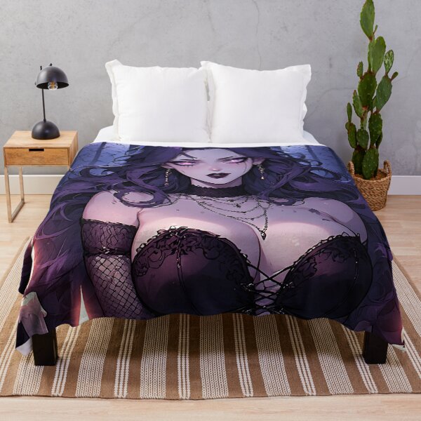 Item preview, Hot Halloween Anime Goth Girl Waifu 87 designed and sold by Your New Fixation.