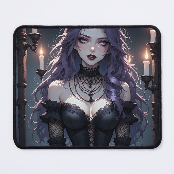 Item preview, Hot Halloween Anime Goth Girl Waifu 88 designed and sold by Your New Fixation.