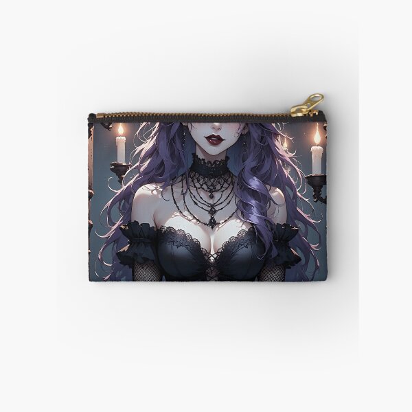 Item preview, Hot Halloween Anime Goth Girl Waifu 88 designed and sold by Your New Fixation.
