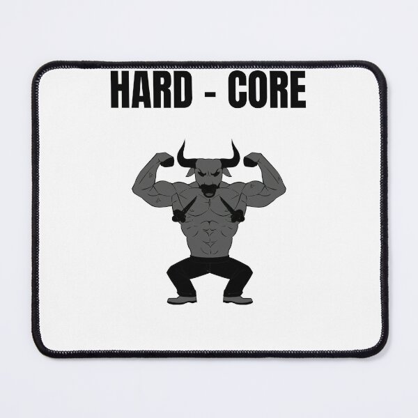 Item preview, HARD - CORE Gym motivation and fitness designed and sold by DailyQuestPrint.